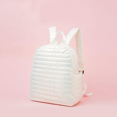 Quilted Backpack Purse Lightweight Travel Double Shoulder Bag