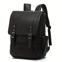 Anti-theft Men's Backpack for Business Travel, Flip Cover Design
