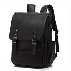 Anti-theft Men's Backpack for Business Travel, Flip Cover Design