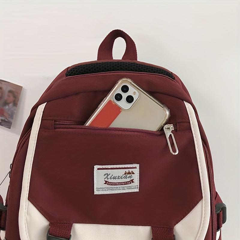 Junior High School Student Schoolbag Large Capacity Backpack
