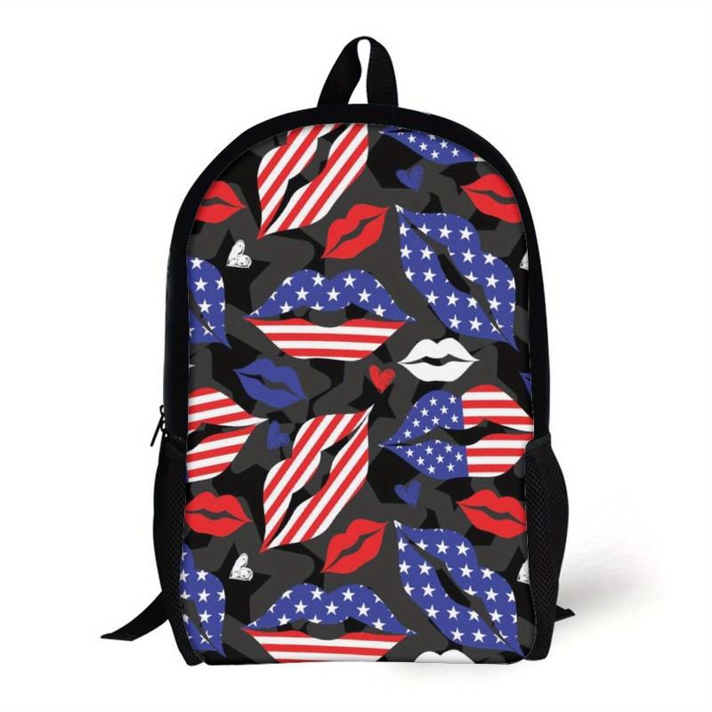 Colorful Printed Commuter Backpack for Travel Daily Use