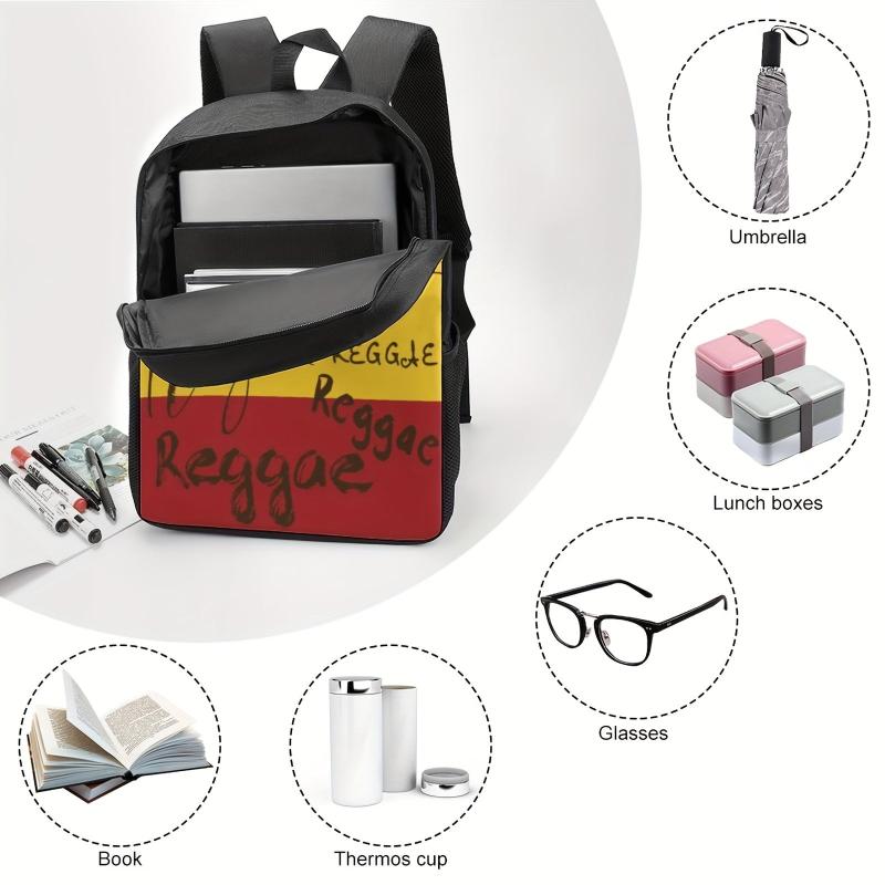 Colorful Printed Commuter Backpack for Travel Daily Use