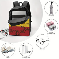Colorful Printed Commuter Backpack for Travel Daily Use