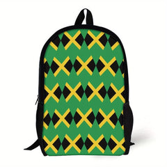 Colorful Printed Commuter Backpack for Travel Daily Use