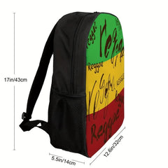 Colorful Printed Commuter Backpack for Travel Daily Use