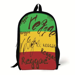 Colorful Printed Commuter Backpack for Travel Daily Use