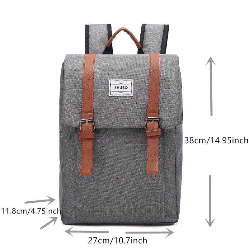 Vintage Postman Bag Computer Backpack Campus Style Commuter British Bag