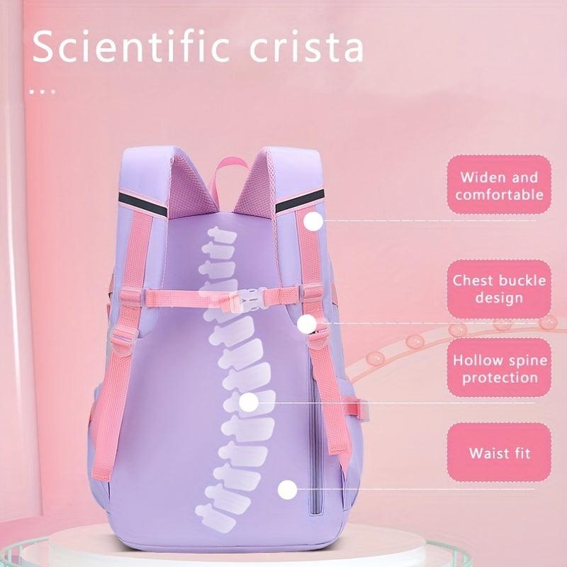 Princess Style Little Rabbit Doll Backpack With Colorful Sequins for Girls