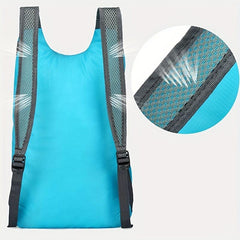 Large Capacity Waterproof Folding Bag Lightweight Outdoor Travel Backpack