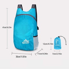 Ultralight Packable Backpack Foldable Outdoor Travel Daypack Bag