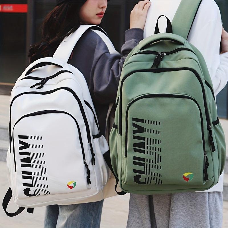 Leisure Outdoor Sports Couple Backpack Water repellent Nylon Fabric