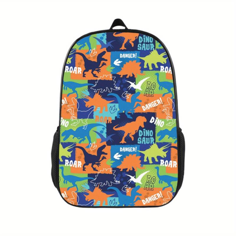 Casual Dinosaur Backpack Schoolbag Travel Bag