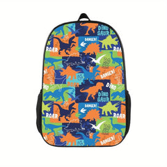 Casual Dinosaur Backpack Schoolbag Travel Bag