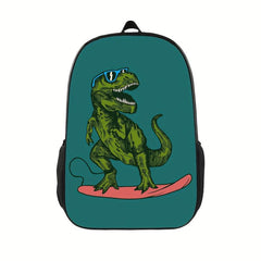 Casual Dinosaur Backpack Schoolbag Travel Bag