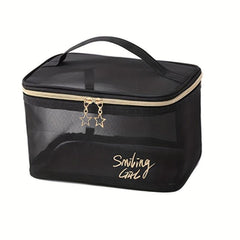 Large Capacity Mesh Cosmetic Bag Travel Toiletry Wash Bag