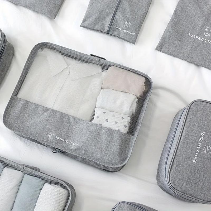 7pcs Travel Storage Bag Clothes Sorting Organizer Luggage Bag