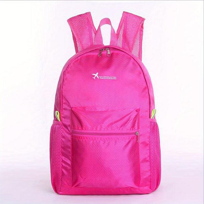 Nylon Folding High School Backpack