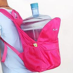 Nylon Folding High School Backpack