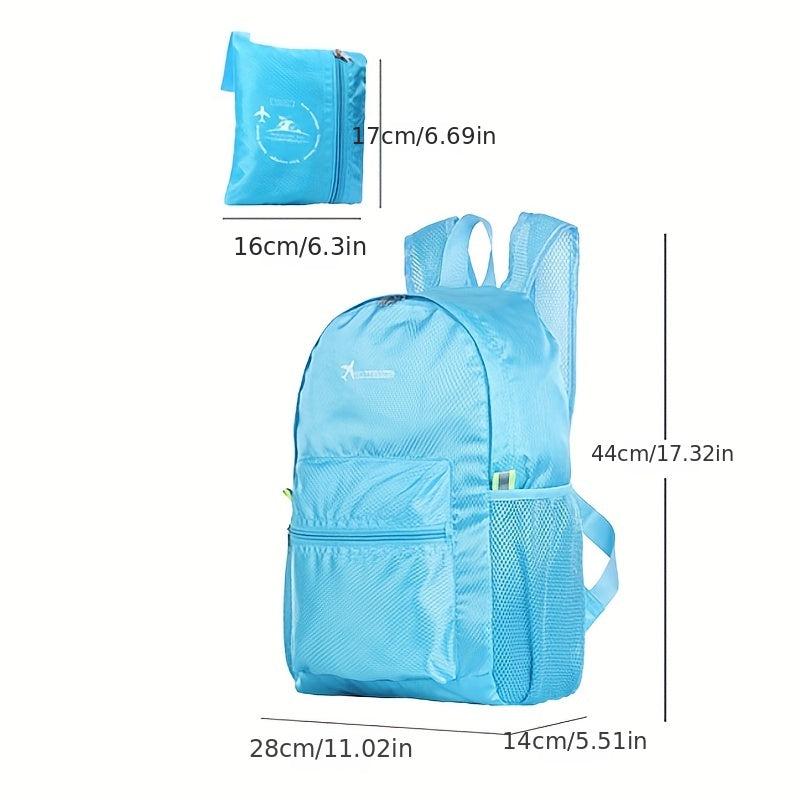 Nylon Folding High School Backpack