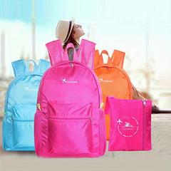 Nylon Folding High School Backpack