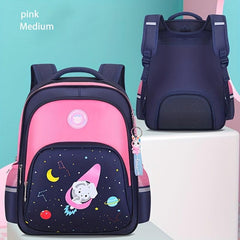 Large Capacity Student Backpack Primary School Bag Adjustable Shoulder Bag