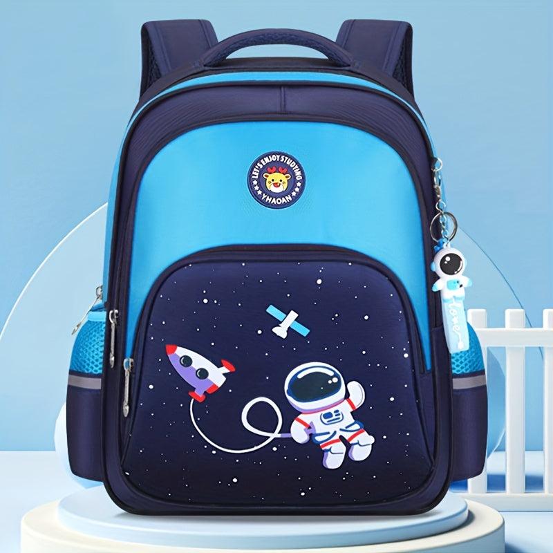 Large Capacity Student Backpack Primary School Bag Adjustable Shoulder Bag