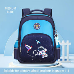 Large Capacity Student Backpack Primary School Bag Adjustable Shoulder Bag