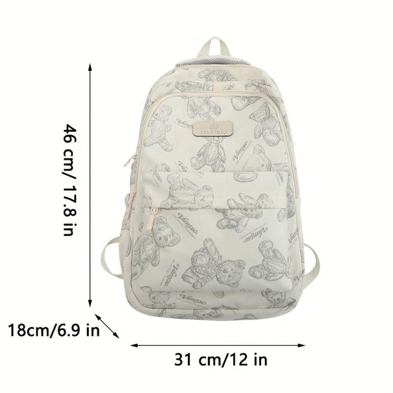 Forest Style School Bag Ins Large Capacity Backpack