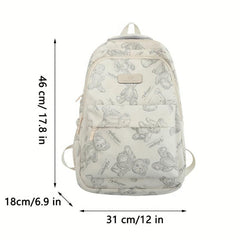Forest Style School Bag Ins Large Capacity Backpack