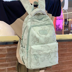 Forest Style School Bag Ins Large Capacity Backpack
