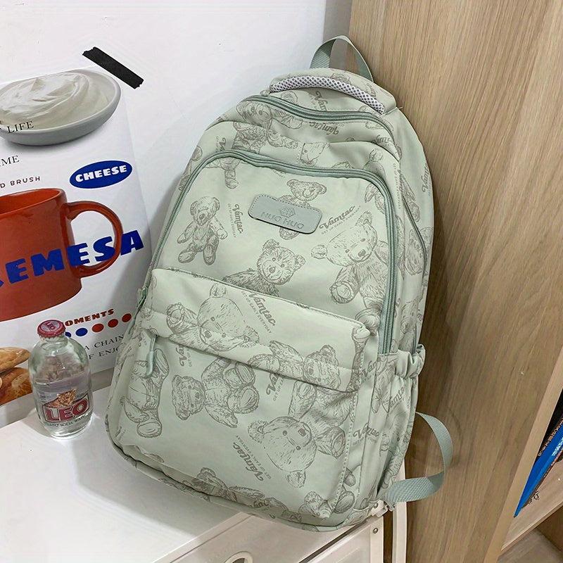 Forest Style School Bag Ins Large Capacity Backpack