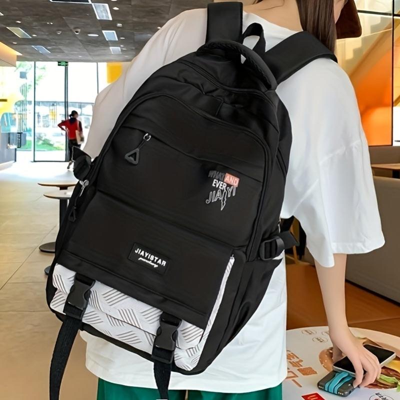 Contrast Backpack for Students High School Elementary Large Capacity