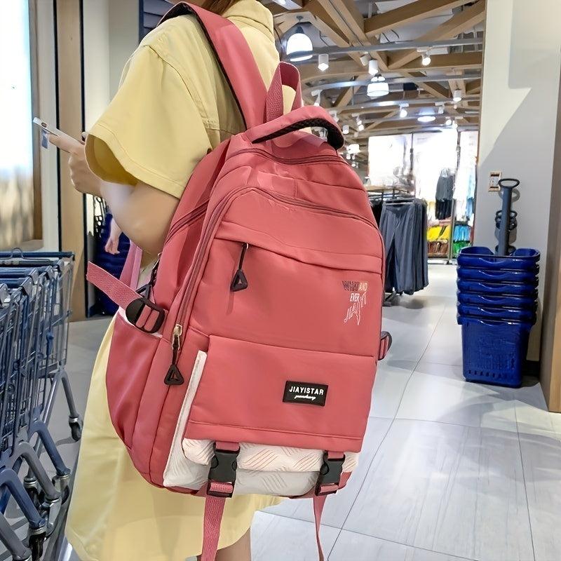 Contrast Backpack for Students High School Elementary Large Capacity