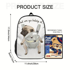 Cute Sloth Dinosaur Backpack for Kids 43 cm