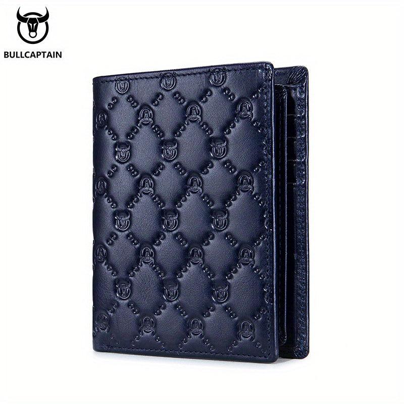 Men's Leather Wallet Vintage Card Driver's Card Holder Large Capacity