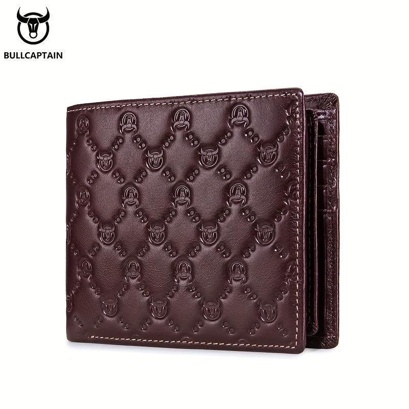 Men's Leather Wallet Vintage Card Driver's Card Holder Large Capacity