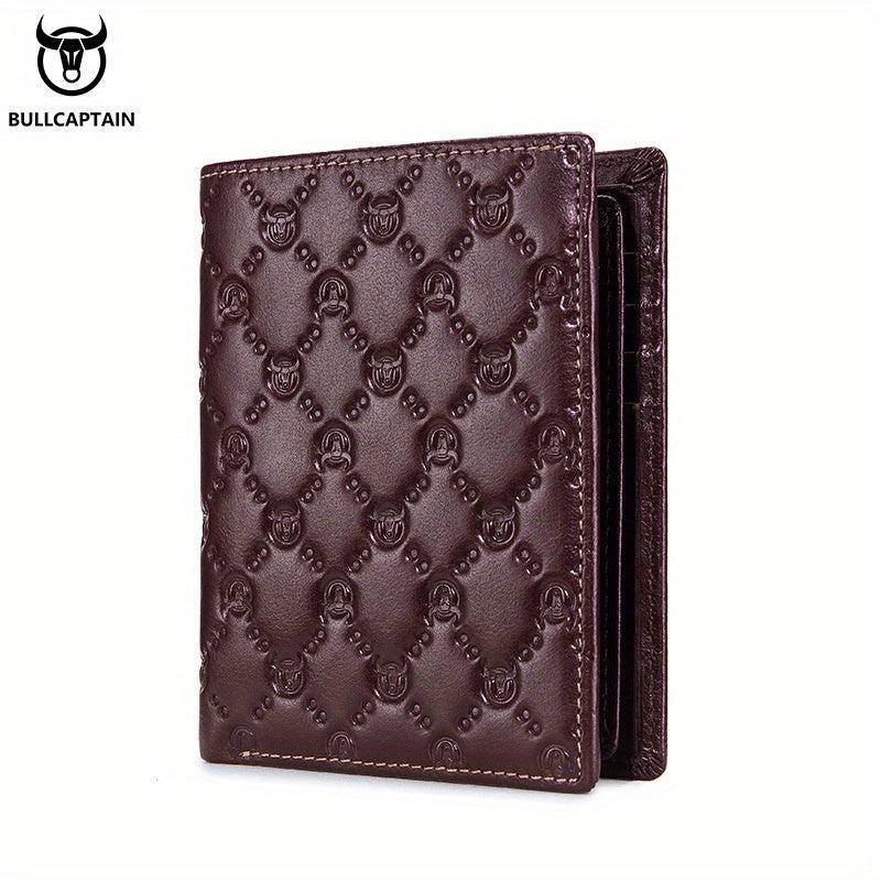 Men's Leather Wallet Vintage Card Driver's Card Holder Large Capacity
