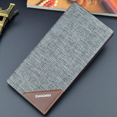 Men's Large Money Clip Soft Leather Wallet
