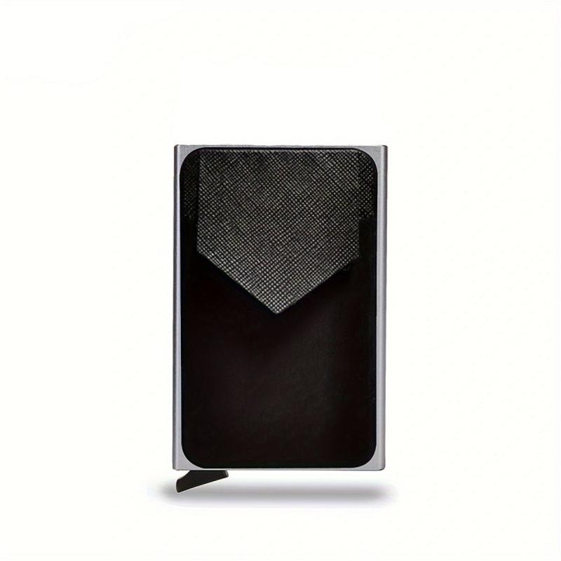 RFID Blocking Card Holder Automatic Pop-up Credit Card Holder