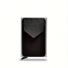 RFID Blocking Card Holder Automatic Pop-up Credit Card Holder