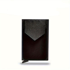 RFID Blocking Card Holder Automatic Pop-up Credit Card Holder