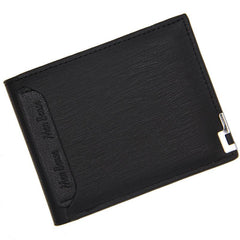 Men's Leather Money Clip Wallet ID Window Card Holder