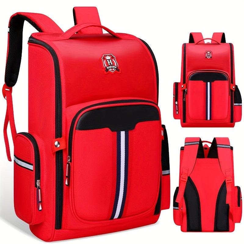 Children's Schoolbag Elementary Solid Backpack Students Backpack