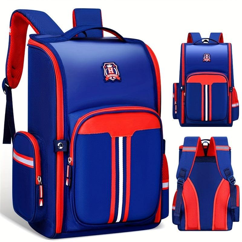 Children's Schoolbag Elementary Solid Backpack Students Backpack