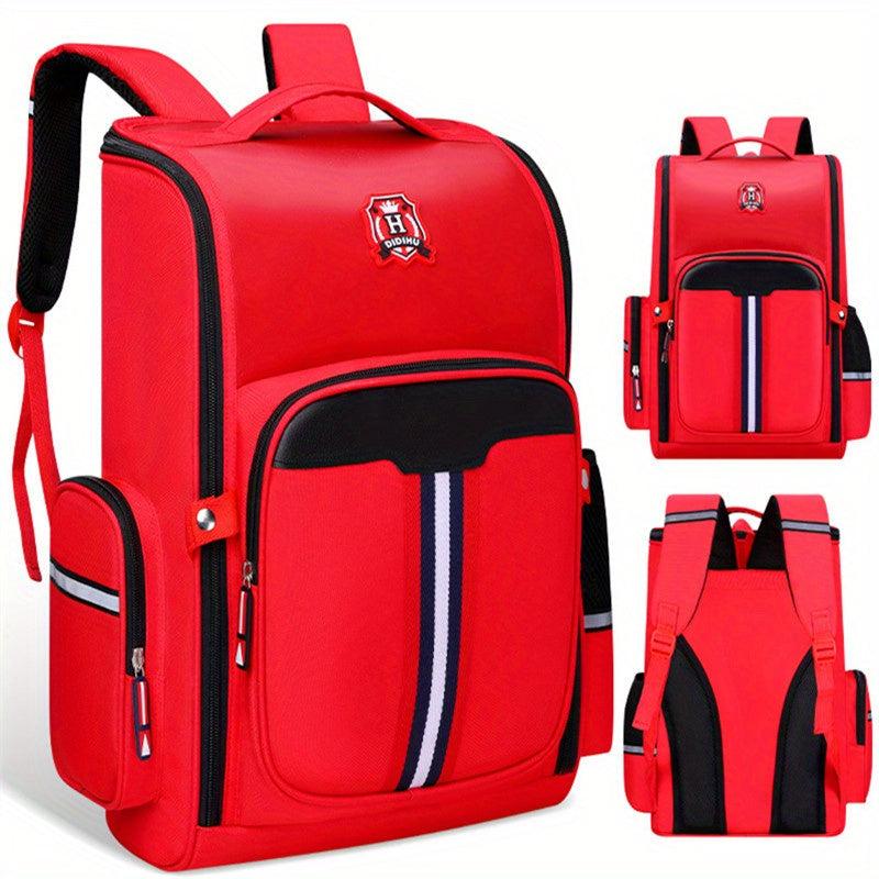 Children's Schoolbag Elementary Solid Backpack Students Backpack