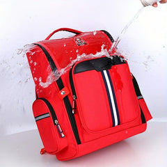 Children's Schoolbag Elementary Solid Backpack Students Backpack