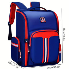 Children's Schoolbag Elementary Solid Backpack Students Backpack