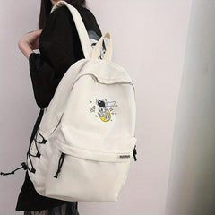 Casual College High School Student Backpack Male Travel Backpack Female