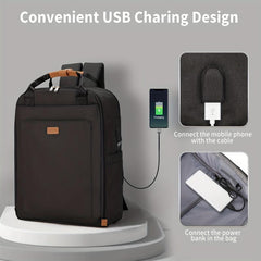 Casual Waterproof Business Computer Backpack Student School Bag