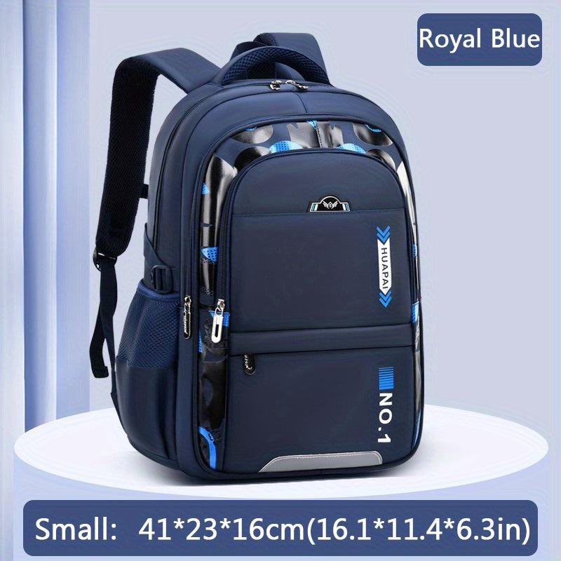 Casual Style Backpack Lightweight Spine Protection School Bag